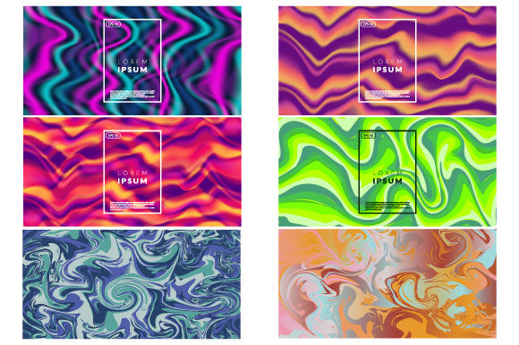 Download Liquid Flow Fluid Colors Trendy Shapes - Flow Collection