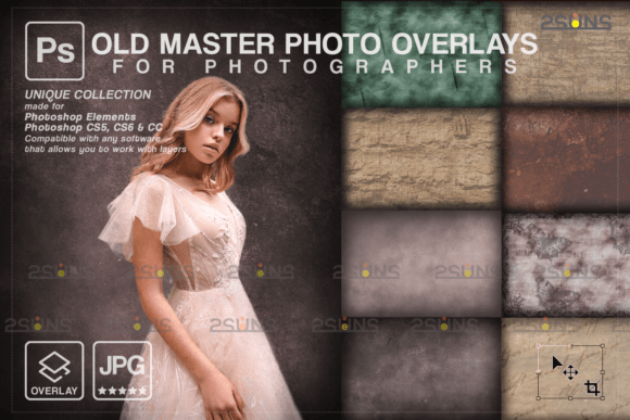 Download Fine Art Textures Photoshop Overlays Old - Fine art Collection