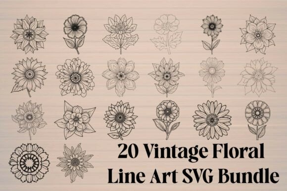 Download Floral Mandala Flower SVG Bundle - Flow Collection